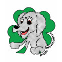 St Paddy's Day Irish Wolfhound Women's TShirt