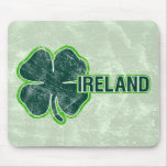 St. Patrick’s ‘Ireland’ Shamrock Grunge Mousepad