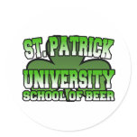 St. Patrick University School of Beer Sticker