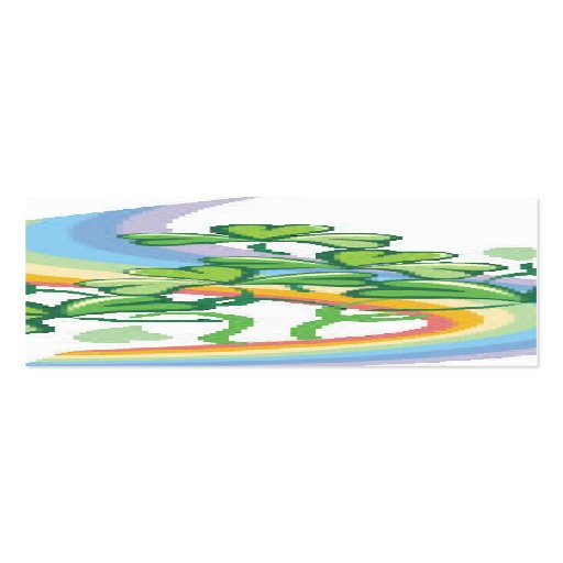 ST Patricks Bookmark Business Card Template