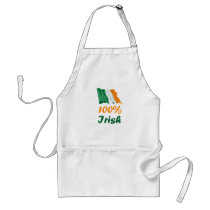 St. Patricks Day 100% Irish Aprons