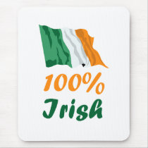 St. Patricks Day 100% Irish Mouse Pads