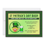 St Patrick's Day Bash Invitation