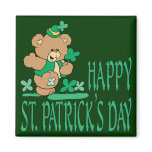 St. Patrick's Day Bear magnets
