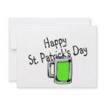 St Patricks Day Beer invitations