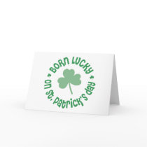 St. Patrick's Day Birthday Cards