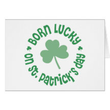 St. Patrick's Day Birthday Cards