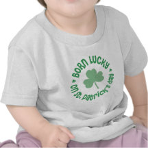 St. Patrick's Day Birthday Shirts
