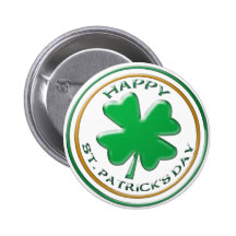 St Patricks Day buttons