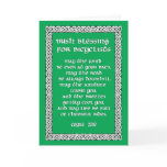 St Patrick's Day Card for a Bicyclist
