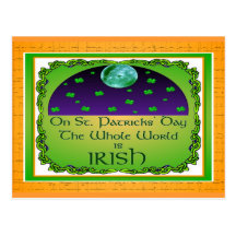 St. Patricks Day Cards Post Cards