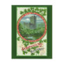St. Patrick's Day Cards with Irish Castle Post Card