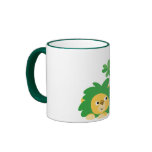 St Patrick's Day Cartoon Lions mug