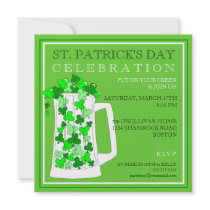 St. Patricks Day Celebration Party Invitation