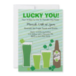 St. Patricks Day Celebration Party Invitations