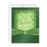 St. Patrick's Day Celtic Love Knot Reply Card invitations