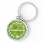 St. Patrick's Day Clover Keychain