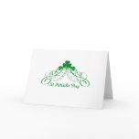 St Patricks Day clovers cards