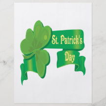 St Patrick's Day Custom Flyer