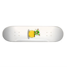 St. Patrick's Day Custom Skate Board