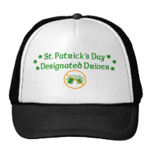 St. Patrick's Day Designated Driver Trucker Hat
