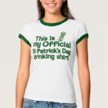 St Patrick's Day Drinking Shirt
