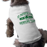 St. Patrick's Day Drinking Team pet clothing