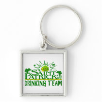 St Patricks Day Drinking Team. Irish Celebrations. Key Chains