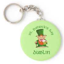 St Patrick's Day ~ Dublin Key Chain