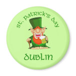 St Patrick's Day ~ Dublin magnets