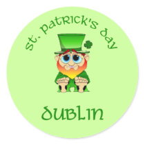 St Patricks Day ~ Dublin Sticker