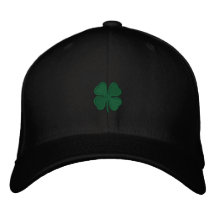 St. Patrick's Day Embroidered Clover Men's Cap Baseball Cap