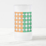 St Patrick's Day for Girls : Irish Flag Polka Dots Coffee Mug