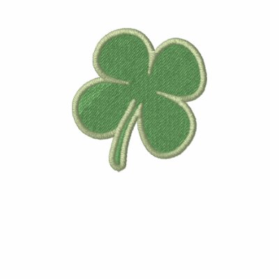 St. Patricks Day Four Leaf Clover Long Sleeve Embroidered Shirt St. Patricks Day Four Leaf Clover Long Sleeve Embroidered Shirt