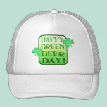 St. Patrick's Day Green Beer Hat hats