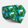 St. Patrick's Day Green Beer Neck Tie