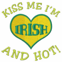 St. Patrick's Day Green Hot Irish T-Shirt Polo Shirt