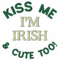 St. Patrick's Day Green Irish T-Shirt embroidered shirts