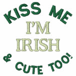 St. Patrick's Day Green Irish T-Shirt embroidered shirts