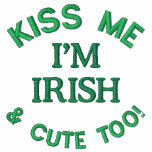 St. Patrick's Day Green Irish T-Shirt embroidered shirts