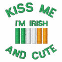 St. Patrick's Day Green Irish T-Shirt embroidered shirts