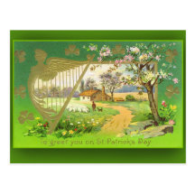 St. Patrick's Day Greeting Cards and Postcards
