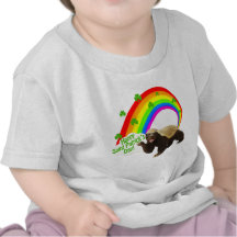 St. Patrick's Day Honey Badger T-shirt