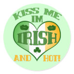 St. Patrick's Day Hot Irish Stickers