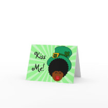 St. Patrick's Day Humour: Kiss Me. I'm Black Irish