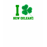 St. Patrick's Day I Shamrock New Orleans t-shirts