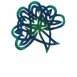St Patrick's Day in blue and green t-shirts