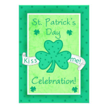 St. Patrick's Day Invitation for Celebration Party