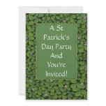 St Patricks Day Invite invitations