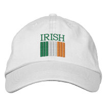 St. Patrick's Day Ireland Flag Hat Embroidered Hats